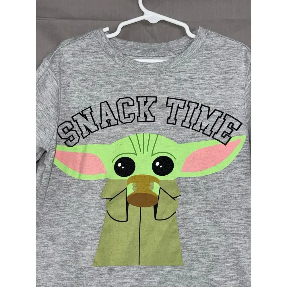 Star Wars Girls Snack Time The Child/Grogu Shirt, Size 7/8